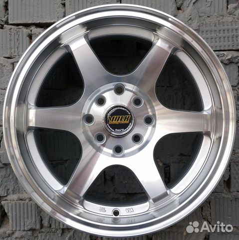 Новые диски Rays TE37 R15 4X114.3 на Nissan Almera