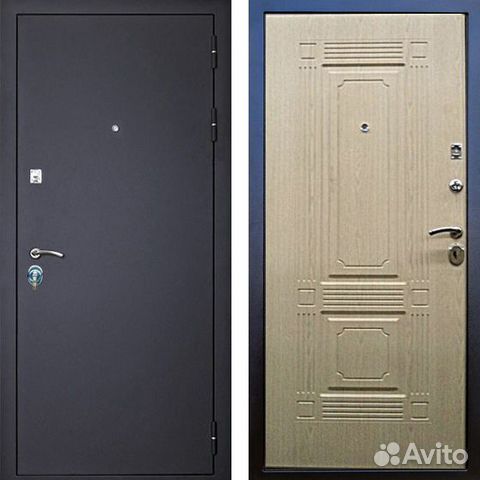 Железные двери с порошковым напылением в квартиру