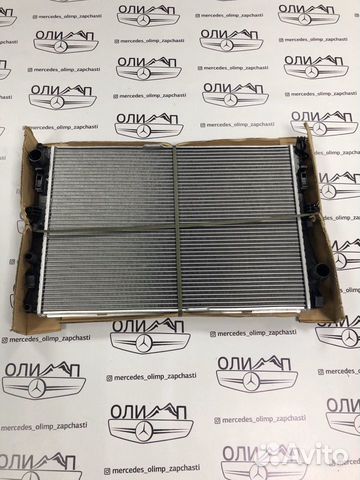 Радиатор двс на Mercedes w205 w213 x253 Радиатор двс на Mercedes w205 w213 x253