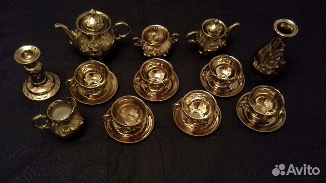 Сервиз чайный на 6 персон, новый Сервиз чайный на 6 персон, новый