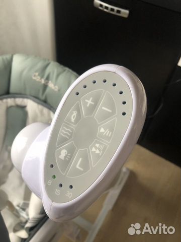 Стульчик для кормления - качель 2в1 Caretero