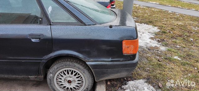 Audi 80 1.8 МТ, 1990, 450 000 км