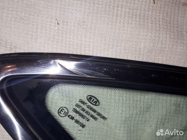 Форточка передняя левая глухая kia ceed jd (12-18) Форточка передняя левая глухая kia ceed jd (12-18)