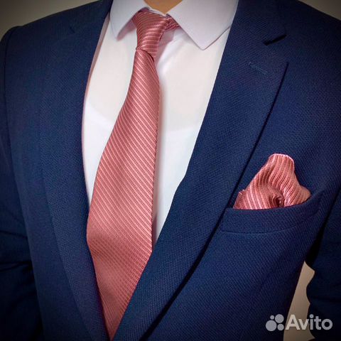 Мужской подарочный набор галстук запонки