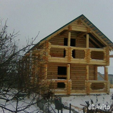 Сруб бани 1,5 этажа 6*9 Сруб бани 1,5 этажа 6*9