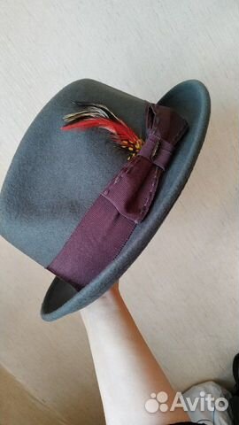 Шляпа шерсть новая Шляпа шерсть новая