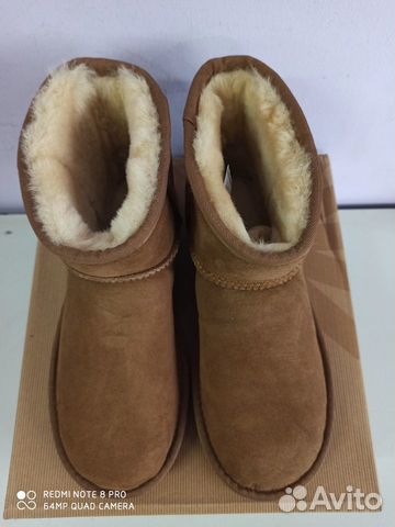 UGG Australia Угги мини рыжие замш UGG Australia Угги мини рыжие замш