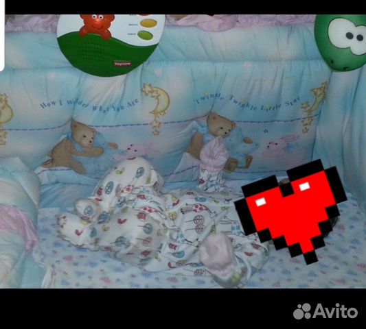 Бортики Le Monde слитные плюс подушечка,простынь