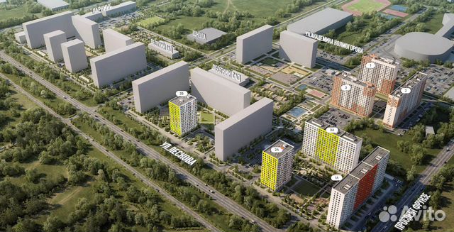 2-к квартира, 58 м², 15/17 эт.