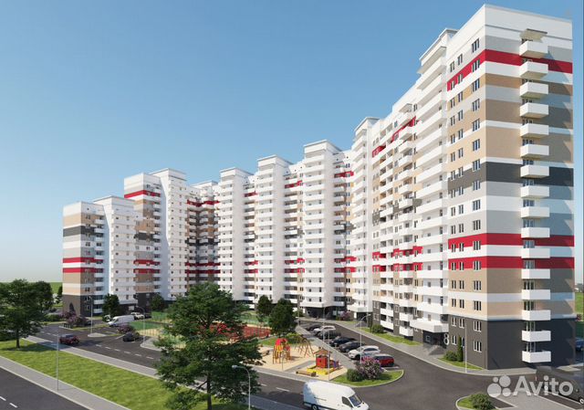 2-к квартира, 64.6 м², 16/16 эт.