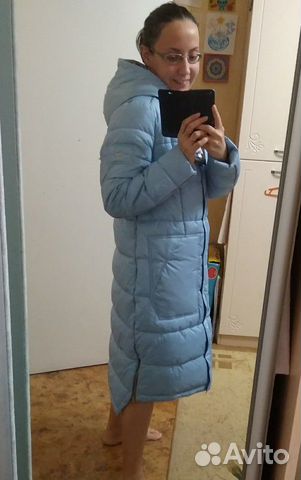 Новый пуховик пальто hoops