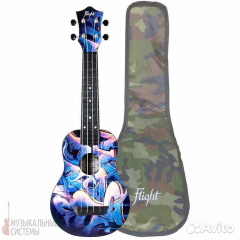 Flight TUS 40 graffiti - укулеле Travel