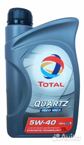 Масло моторное Total Quartz ineo MC3 5W-40 (1 л) Масло моторное Total Quartz ineo MC3 5W-40 (1 л)
