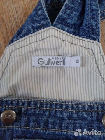 Джинсовый комбинезон Gulliver