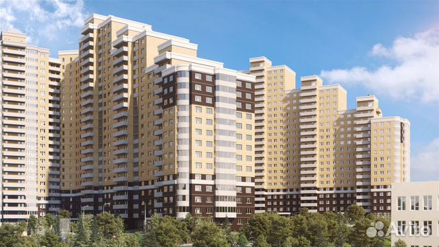 1-к квартира, 40.2 м², 21/25 эт.