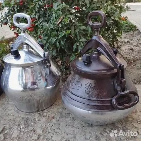 Афганский казан на 10 литров двухцветный с ручками