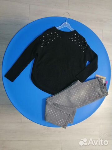 Кофта и джинсы на девочку