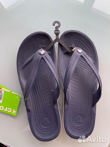 crocs crocband flip navy