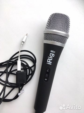 Микрофон iRig Mic + Lightning mini jack Микрофон iRig Mic + Lightning mini jack