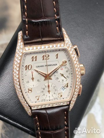 Girard Perregaux Richeville Chronograph 18K Rose G Girard Perregaux Richeville Chronograph 18K Rose G
