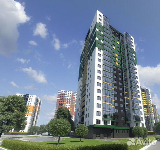 1-к квартира, 37.7 м², 1/24 эт.