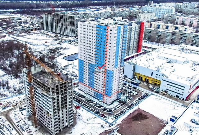 2-к квартира, 52.9 м², 5/27 эт. 2-к квартира, 52.9 м², 5/27 эт.