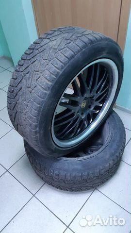 Колеса Porsche Cayenne зима в сборе 265/45 R20