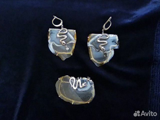 Серьги крупные + подвеска Серьги крупные + подвеска