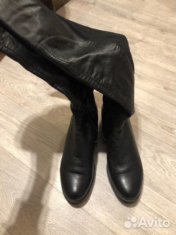 Кожаные сапоги Кожаные сапоги