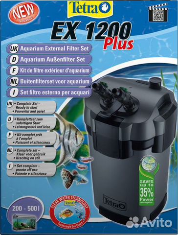 Бестселлер фильтр для аквариума Tetra EX 1200 Plus купить на Зозу.ру - фотография № 1