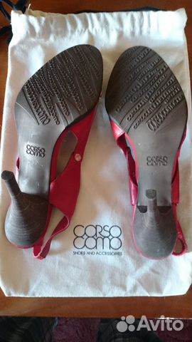 Босоножки corso como новые на шпильке р. 39 Босоножки corso como новые на шпильке р. 39