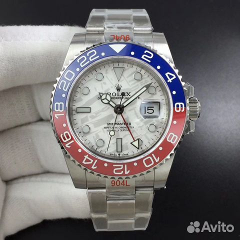 Rolex GMT-Master II White Dial meteorite