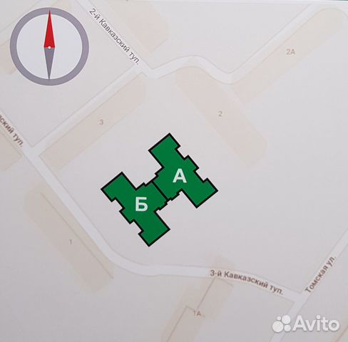 2-к квартира, 53.6 м², 7/10 эт.