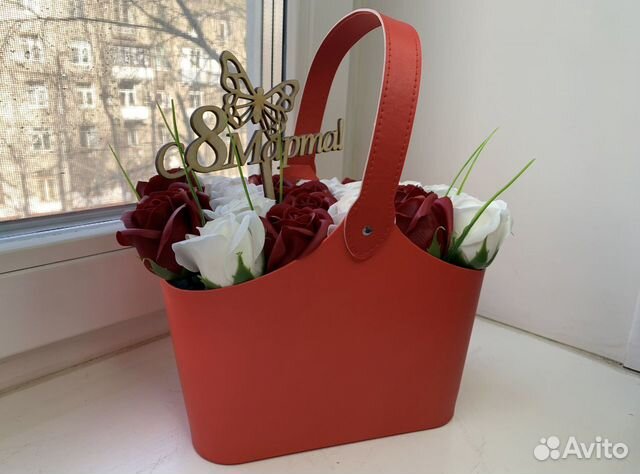 Букет из мыльных роз Букет из мыльных роз