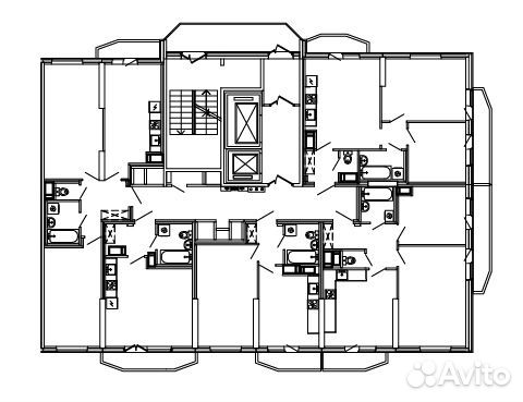 1-к квартира, 41 м², 19/19 эт.