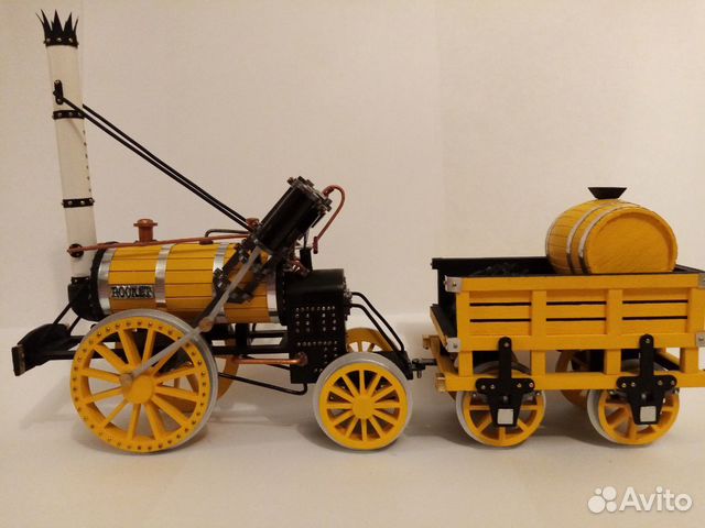 Стендовая модель паровоза