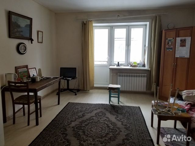 2-к квартира, 39 м², 1/4 эт.