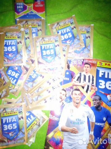 50 пакетов panini fifa 365 2017/2018 50 пакетов panini fifa 365 2017/2018