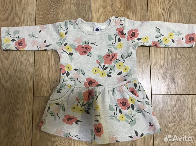 Платья Petit Bateau на 12 и 18 мес Платья Petit Bateau на 12 и 18 мес