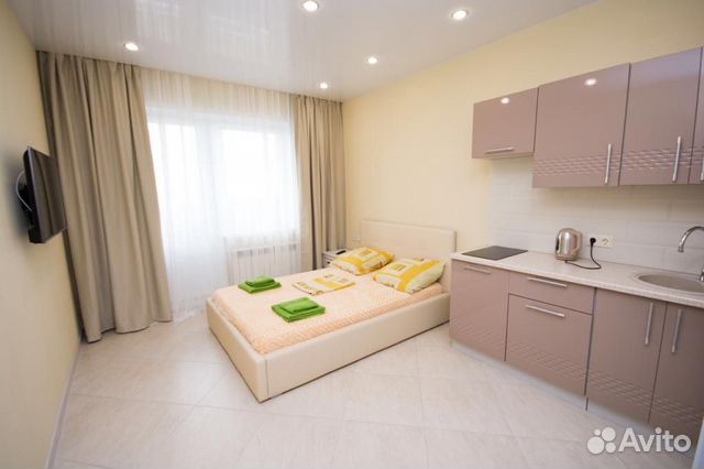 

Квартира-студия, 26 м², 1 кровать