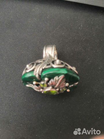 Серебряная серьги и кольцо ручной работы