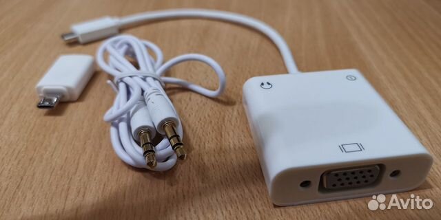 Переходник адаптер Micro USB VGA