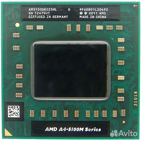 Процессор AMD A4-5150M AM5150DEC23HL CP202