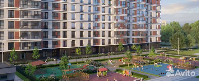 1-к квартира, 41.8 м², 12/12 эт. 1-к квартира, 41.8 м², 12/12 эт.