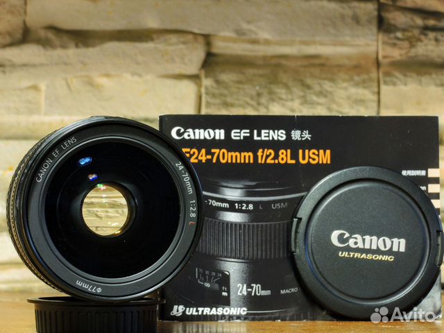 89780010312 Canon 24-70mm 2.8 L USM как новый (отправка)