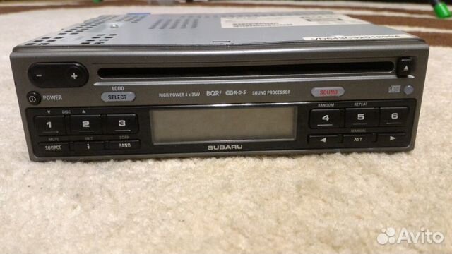 Авто магнитола CD-radio subaru impreza