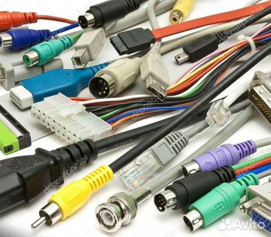 Компьютерные соединительные кабеля и переходники Компьютерные соединительные кабеля и переходники