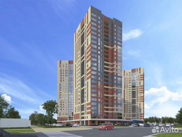 2-к квартира, 56 м², 9/25 эт.