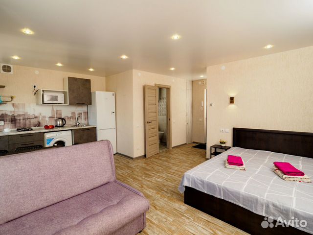 

Квартира-студия, 30 м², 2 кровати