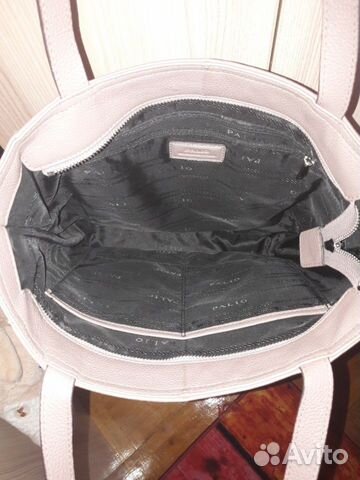 Cумка Palio кожаная,пыльная роза кошелек Furla